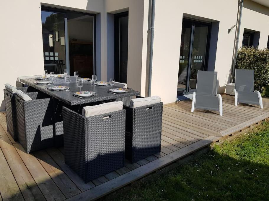 9 Pers 160 M² +Jardin- 10Mn Nantes -30Mn Mer 布格奈斯 外观 照片