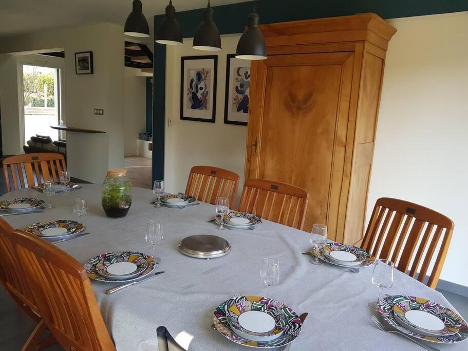 9 Pers 160 M² +Jardin- 10Mn Nantes -30Mn Mer 布格奈斯 外观 照片