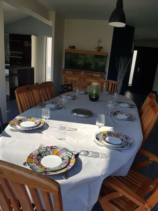 9 Pers 160 M² +Jardin- 10Mn Nantes -30Mn Mer 布格奈斯 外观 照片